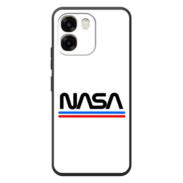 Чехол с рисунком «NASA на белом фоне» для OPPO A6 Чехол с рисунком «NASA на белом фоне» для OPPO A6