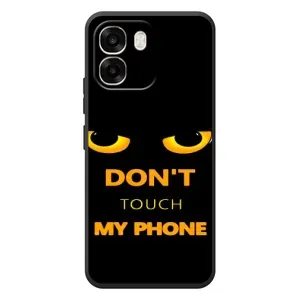 Чехол с Прикольным принтом на OPPO A6 (Не трогай мой телефон)