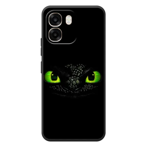 Чехол с рисунком «Глаза Беззубика» для OPPO A6 Чехол с рисунком «Глаза Беззубика» для OPPO A6