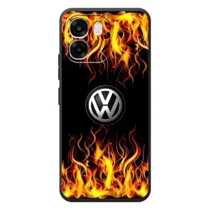 Чохол "Фольксваген" для OPPO A6 (Вогняний Лого)