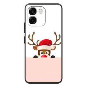 Чохол Санта Клаус для OPPO A6 (Оленя)