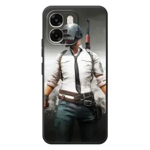 Чохол з картинкою "Герой Pubg" на OPPO A6 (Пабг)