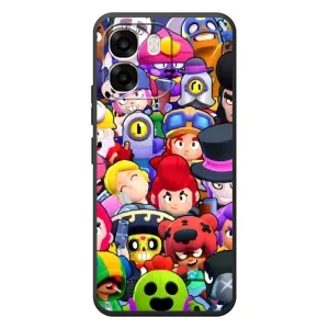 Силіконовый Чохол на OPPO A6 з картинкою Brawl Stars (Персонажі)