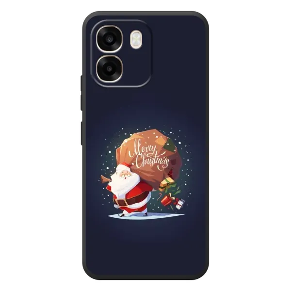 Чехол с рисунком «Подарки от Санты» для OPPO A6