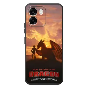 Чохол дракон Беззубик для OPPO A6 (Постер Беззубика)
