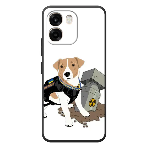 Чехол с рисунком «Пёс Патрон с ракетой» для OPPO A6 Чехол с рисунком «Пёс Патрон с ракетой» для OPPO A6