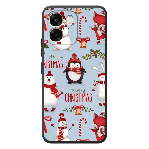 Чехол с рисунком «Рождественский» для OPPO A6
