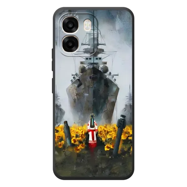 Чехол с рисунком «Смелость» для OPPO A6