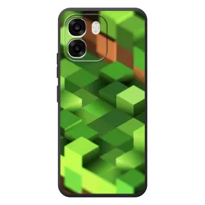 Чохли для OPPO A6 (Персонажі МайнКрафт) (Текстура)
