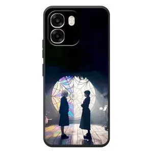 Чохол з картинкою Венсдей на OPPO A6 (Внсдей і Енід)