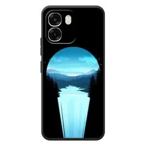 Літній Чохол на OPPO A6 (Синій Водоспад)
