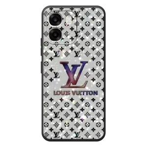 Чехол Стиль Louis Vuitton на OPPO A6 (Яркий LV)