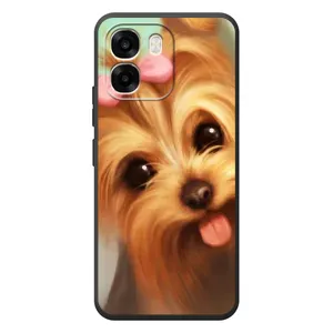 Чехол (ТПУ) Милые собачки для OPPO A6 (Йоршенский терьер)