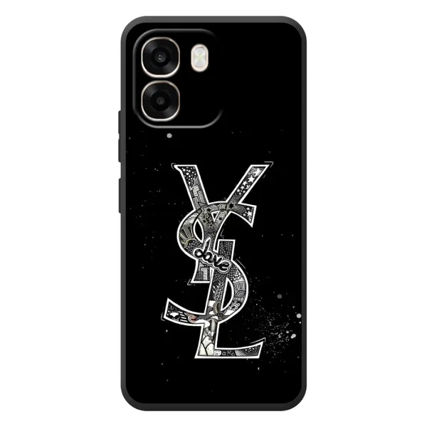Чехол с рисунком «YSL» для OPPO A6