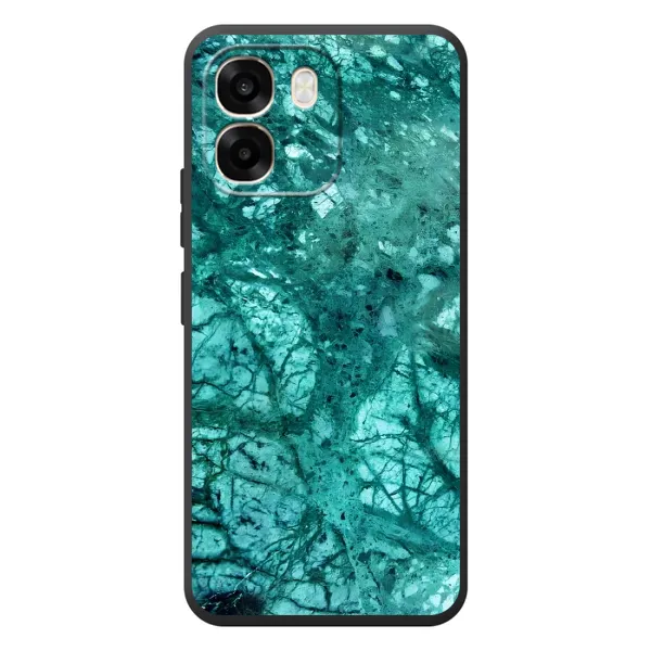 Чехол с рисунком «Зеленый мрамор» для OPPO A6 Чехол с рисунком «Зеленый мрамор» для OPPO A6