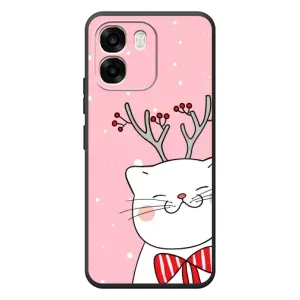 Чехол на тематику: Коты для OPPO A6 (Зимний кот)
