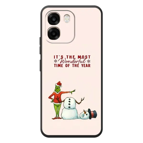 Чехол с рисунком «Злой Гринч» для OPPO A6