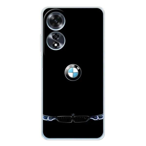 Чехол с рисунком «Черный BMW» для OPPO A60 5G Чехол с рисунком «Черный BMW» для OPPO A60 5G