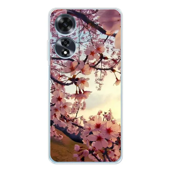 Чехол с рисунком «Цветущая сакура» для OPPO A60 5G Чехол с рисунком «Цветущая сакура» для OPPO A60 5G