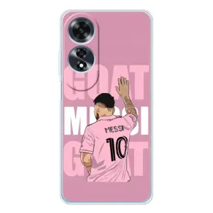 Чехлы Лео Месси в Майами на OPPO A60 5G (GOAT MESSI)
