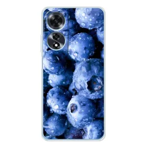 Чехол с изображением вкусной еды для OPPO A60 5G (Голубика)