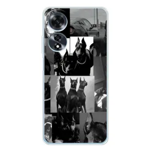Чохол ДОБЕРМАН для OPPO A60 5G (Колаж Доберман)