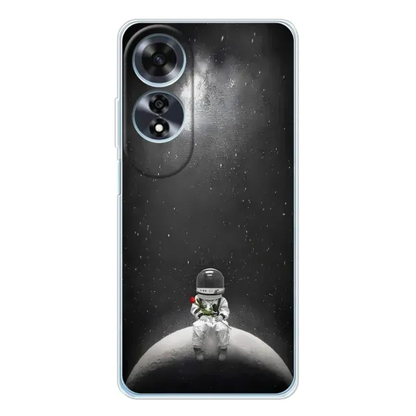 Чехол с рисунком «Космонавт романтик» для OPPO A60 5G Чехол с рисунком «Космонавт романтик» для OPPO A60 5G