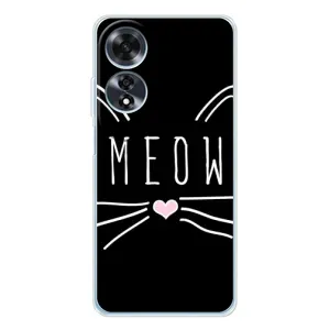 Бампер з зображенням Котиків для Оппо A60 5G (КОТИК MEOW)