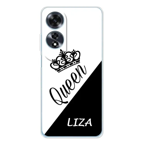Чехол с рисунком «LIZA» для OPPO A60 5G