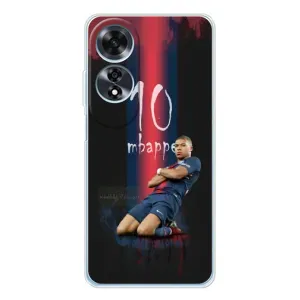 Чехол (TPU) с Футболистом на OPPO A60 5G (MBAPPE 10)