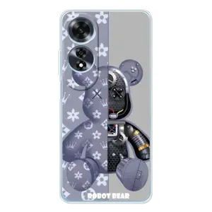 Силіконовий чохол для OPPO A60 5G (Ведмідь Louis Vuitton)