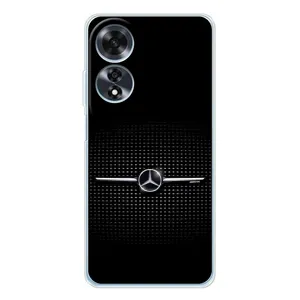 Силиконовый бампер с картинкой машины на OPPO A60 5G (Mercedes)
