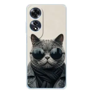 Чохол на тематику: Коти для OPPO A60 5G (Модний кіт)