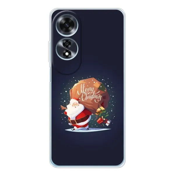 Чехол с рисунком «Подарки от Санты» для OPPO A60 5G