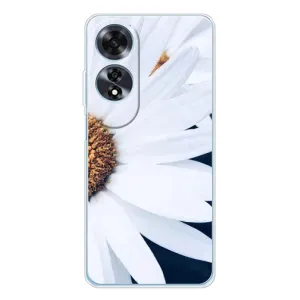 Чохол з ромашками на OPPO A60 5G (Пів ромашки)