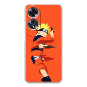 Чехлы с принтом Наруто на OPPO A60 5G (Силуэт Наруто)