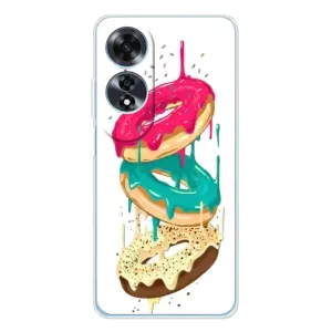 Чехол с изображением вкусной еды для OPPO A60 5G (Сочные пончики)