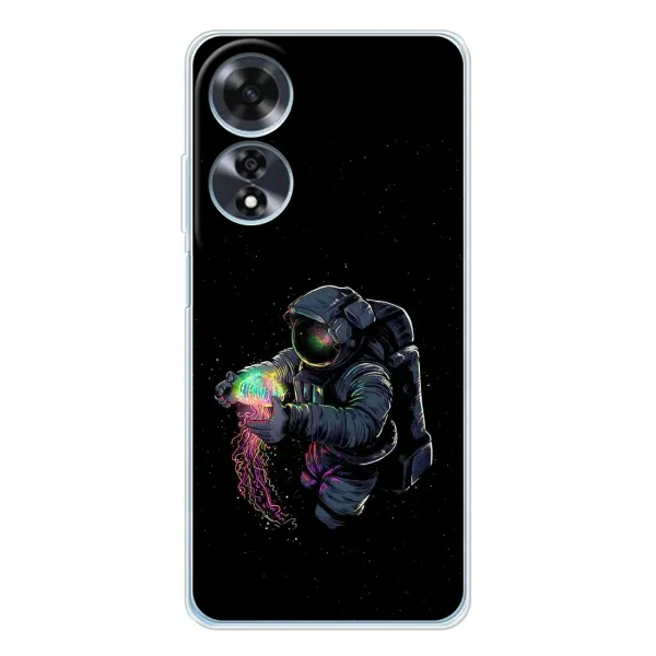 Чехол с рисунком «В руках земля» для OPPO A60 5G Чехол с рисунком «В руках земля» для OPPO A60 5G
