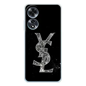 Чехол (Dior, Prada, YSL, Chanel) для OPPO A60 5G (YSL)
