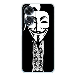 Чехол с рисунком «Анонимус» для OPPO A60