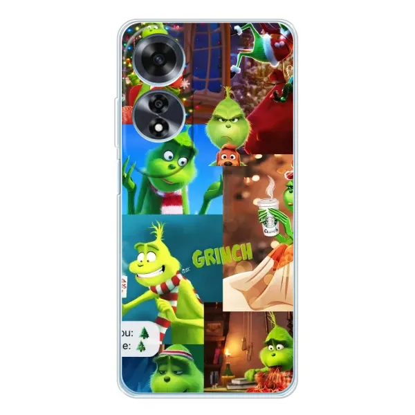 Чехол с рисунком «Арт Гринч» для OPPO A60 Чехол с рисунком «Арт Гринч» для OPPO A60