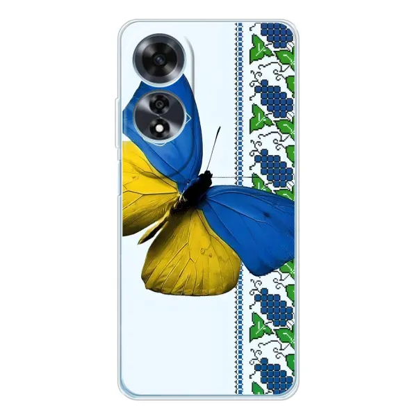 Чехол с рисунком «Бабочка» для OPPO A60