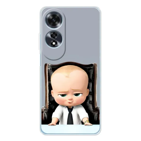 Чехол с рисунком «BOSS» для OPPO A60