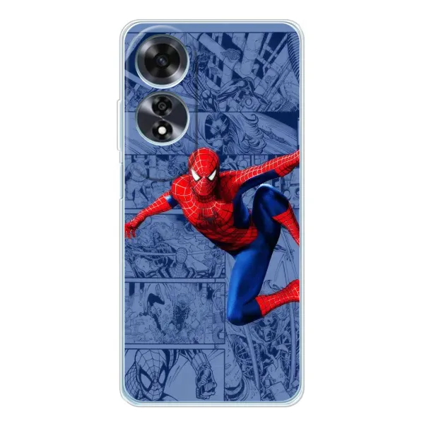 Чехол с рисунком «Человек Паук» для OPPO A60