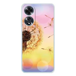 Силіконовий Чохол з кульбабками на OPPO A60 (Квітка-кульбаба)