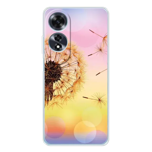 Чехол с рисунком «Цветок-одуванчик» для OPPO A60 Чехол с рисунком «Цветок-одуванчик» для OPPO A60