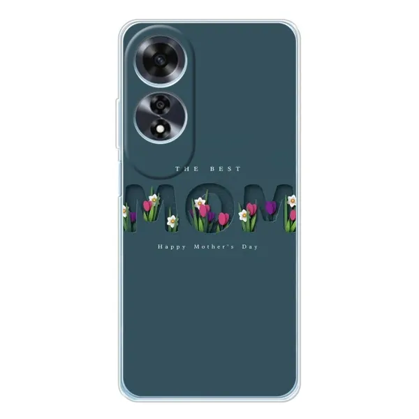 Чехол с рисунком «Ко дню мамы» для OPPO A60 Чехол с рисунком «Ко дню мамы» для OPPO A60
