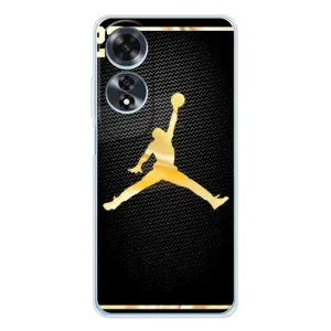 Силіконовый Чохол Nike Air Jordan на Оппо А16 (Джордан 23)