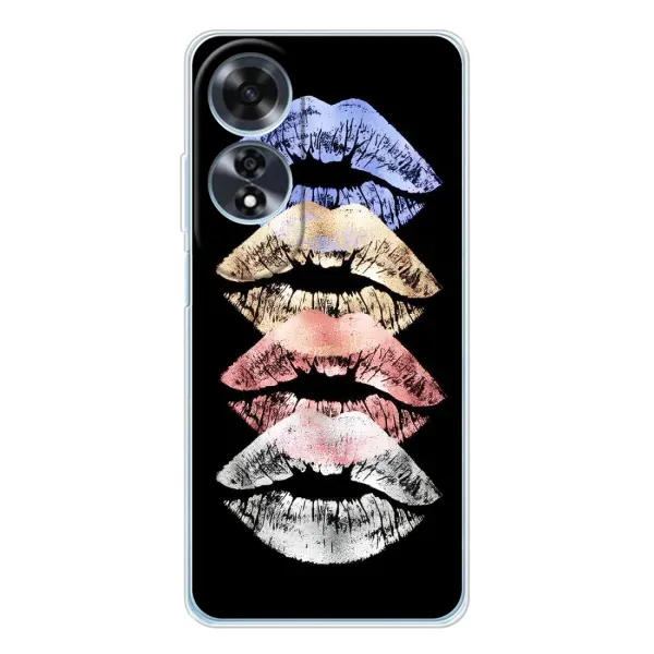 Чехол с рисунком «Губы» для OPPO A60 Чехол с рисунком «Губы» для OPPO A60
