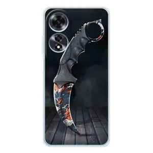 Чехол с рисунком «Кинжал КС ГО» для OPPO A60
